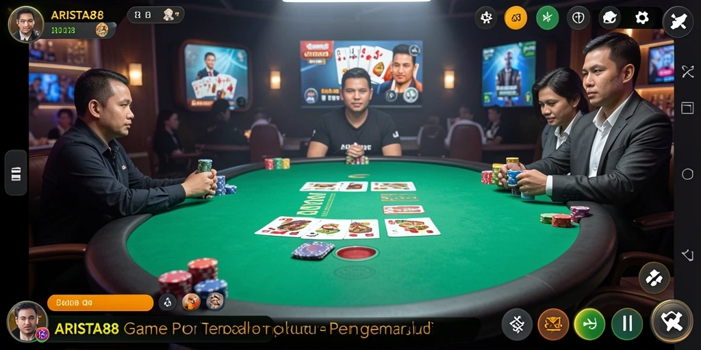 Tampilan menarik dari gameplay ARISTA88 yang seru dan penuh strategi.