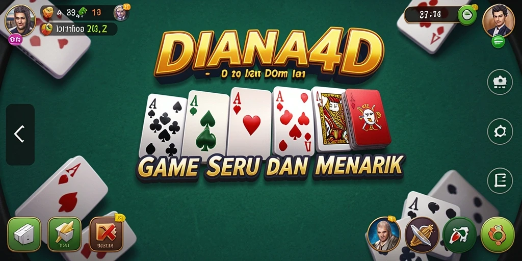 Tampilan gameplay seru dari DIANA4D dengan teman.