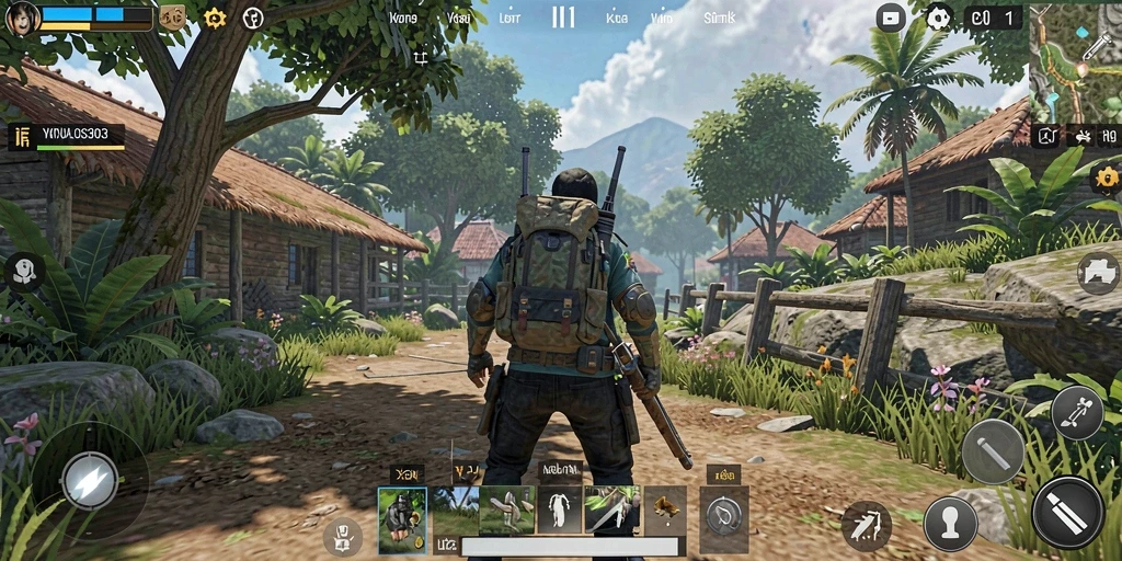 Tangkapan layar utama dari gameplay yang mendalam di LOS303.