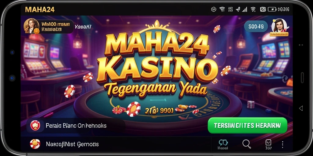 Tampilan gameplay MAHA24 yang mengasyikkan dan penuh warna.