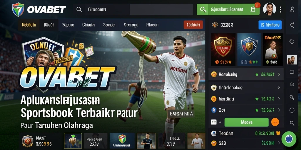 Screenshot gameplay OVABET yang menarik saat taruhan olahraga.