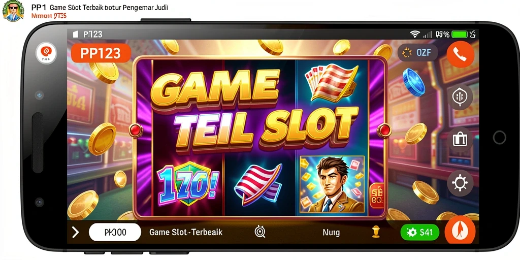 Tampilan gameplay yang menarik dari PP123 dengan banyak slot dan fitur bonus.