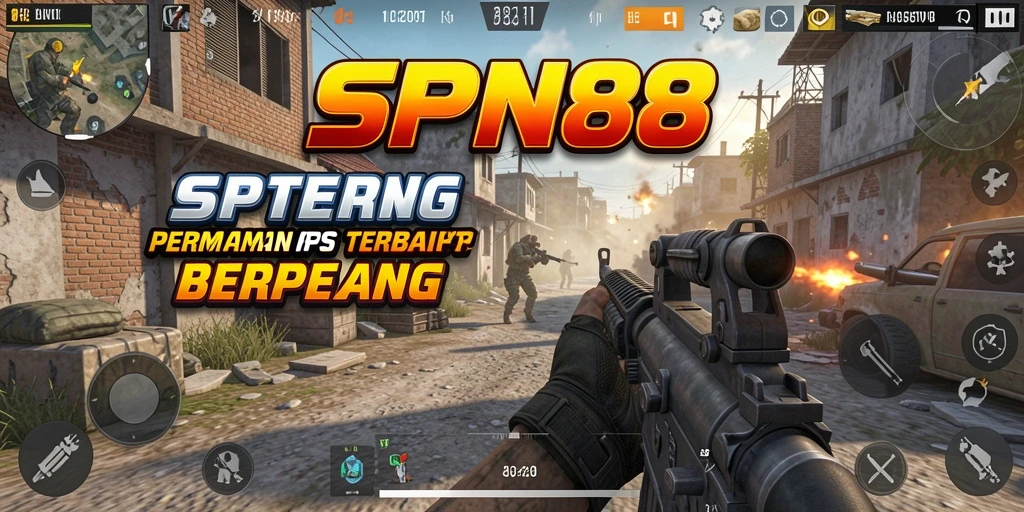 Gameplay menarik dari SPN88 yang menunjukkan aksi pertempuran FPS.