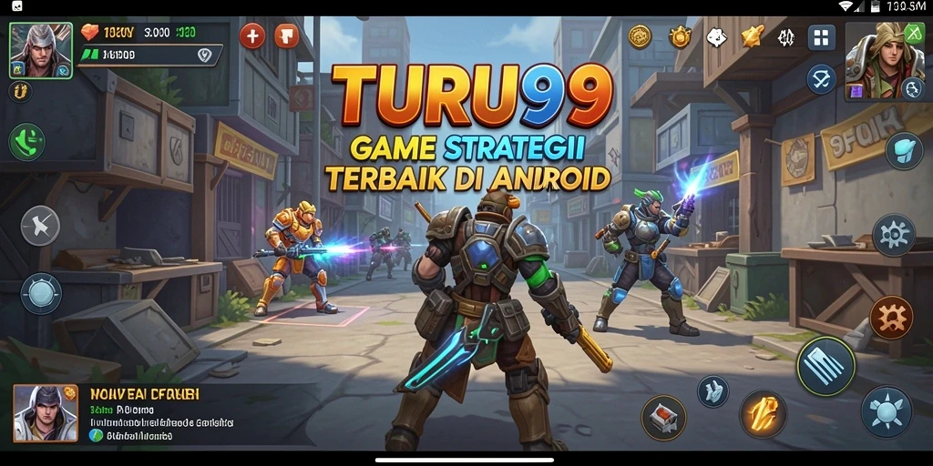 Screenshot gameplay TURU99 yang menampilkan pertempuran seru dan strategi cerdas.